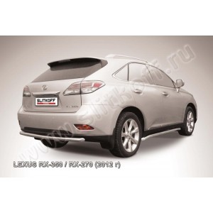 Slitkoff LRX35-12.010 защита заднего бампера d57 Lexus RX350/RX270 (2012)
