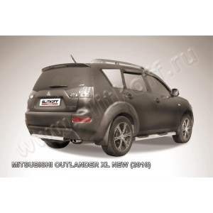 Slitkoff MXL10-011 защита заднего бампера d57 Mitsubishi Outlander XL (рестайлинг 2010)
