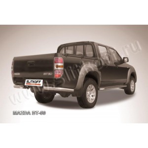 Slitkoff MZB015 защита заднего бампера уголки d76 Mazda BT-50