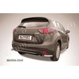 Slitkoff MZCX5-008 защита заднего бампера уголки d57 Mazda CX-5