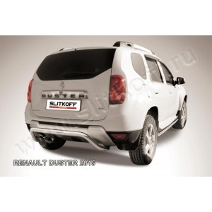 Slitkoff RD15008 защита заднего бампера d57 "скоба" Renault Duster 2015