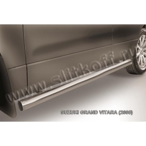 Slitkoff SGV05010 защита порогов d76 труба Suzuki Grand Vitara (2005)