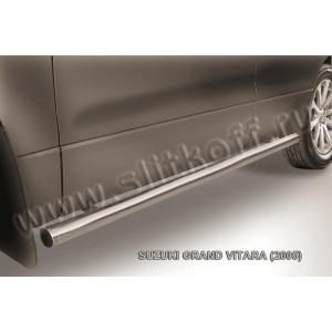 Slitkoff SGV05011 защита порогов d57 труба Suzuki Grand Vitara (2005)