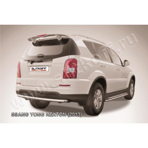 Slitkoff SSRN009 защита заднего бампера d57 радиусная SsangYong Rexton New (2013)