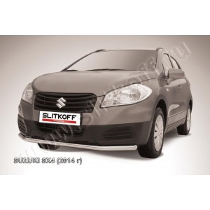 Slitkoff SSX4-14-003 защита переднего бампера d57 Suzuki SX-4 (2014)