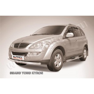 Slitkoff SYK010 защита переднего бампера d57 SsangYong Kyron