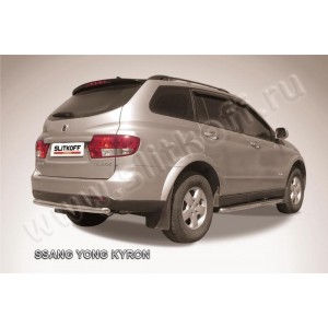 Slitkoff SYK015 защита заднего бампера d57 SsangYong Kyron