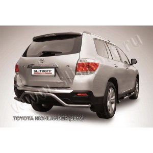 Slitkoff THI017 защита заднего бампера d57 "волна" Toyota Highlander (2010)