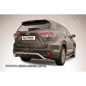 Slitkoff THI14-016 защита заднего бампера d57 "скоба" Toyota Highlander (2014)