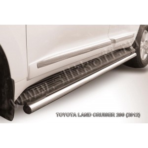 Slitkoff TLC2-12-016 защита штатного порога d57 Toyota Land Cruiser 200 (2012)