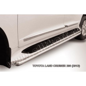 Slitkoff TLC2-13-013 защита штатного порога d57 Toyota Land Cruiser 200 (2013)