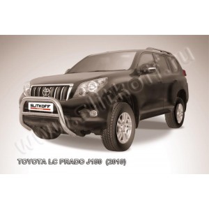 Slitkoff TOP004 кенгурятник d76 низкий Toyota Land Cruiser Prado (2010)