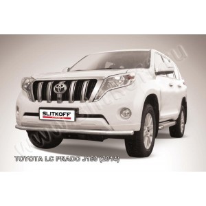 Slitkoff TOP14-005 защита переднего бампера d57 Toyota Land Cruiser Prado (2014)