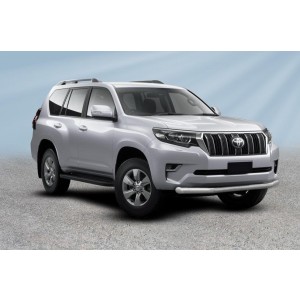 Slitkoff TOP17-003 защита переднего бампера d76 Toyota Land Cruiser Prado (2017)