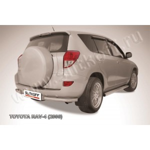Slitkoff TR4011 защита заднего бампера уголки d57 Toyota RAV4 (2006)