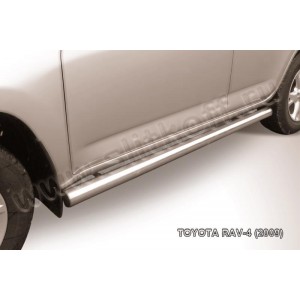 Slitkoff TR409-010 защита порогов d76 труба Toyota RAV4 (2009)