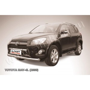 Slitkoff TR409L-010 защита переднего бампера d76 Toyota RAV4 L (2009)
