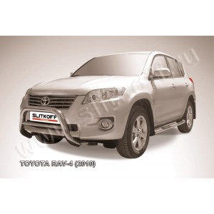 Slitkoff TR410-001 кенгурятник d76 низкий Toyota RAV4 (2010)