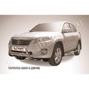 Slitkoff TR410-002 кенгурятник d57 низкий Toyota RAV4 (2010)