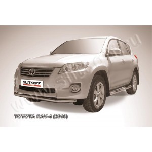 Slitkoff TR410-007 защита переднего бампера d57 Toyota RAV4 (2010)
