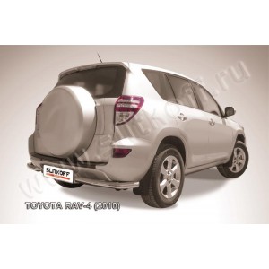 Slitkoff TR410-015 защита заднего бампера уголки d57 Toyota RAV4 (2010)