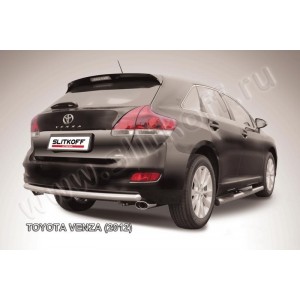 Slitkoff TVEN012 защита заднего бампера d57 радиусная Toyota Venza (2013)
