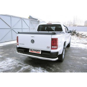 Slitkoff VWAM16-006 защита заднего бампера d76 Volkswagen Amarok (2016)