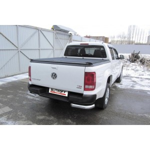 Slitkoff VWAM16-007 защита заднего бампера уголки d76 Volkswagen Amarok (2016)