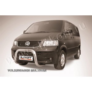 Slitkoff VWM001 кенгурятник d76 низкий "мини" Volkswagen Multivan