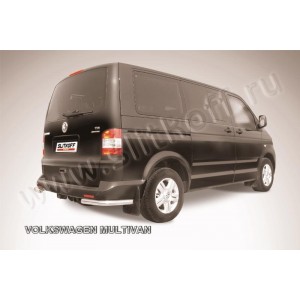 Slitkoff VWM005 защита заднего бампера уголки d57 Volkswagen Multivan