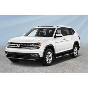 Slitkoff VWTM004 защита порогов d76 с проступями Volkswagen Teramont (2018)