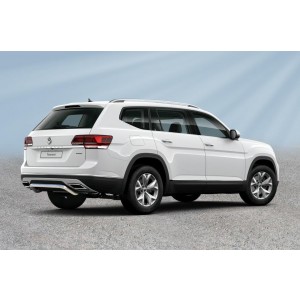 Slitkoff VWTM005 защита заднего бампера d57 "скоба" Volkswagen Teramont (2018)
