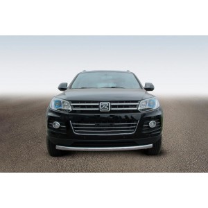 Slitkoff ZOT-001 защита переднего бампера d57 радиусная Zotye T600