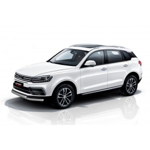Slitkoff ZOTCOP-002S защита переднего бампера d57+ d57 серебристая Zotye Coupa