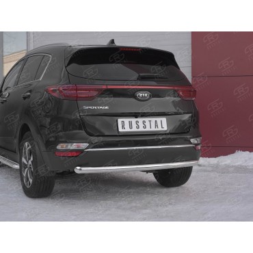 Руссталь KSZ-003195 защита заднего бампера d63 дуга на Kia Sportage 2018-