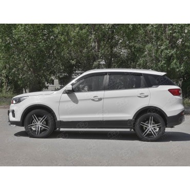 Руссталь LF7T-0032871 пороги труба d63 (со скошенными торцами) на Lifan X70 2018-