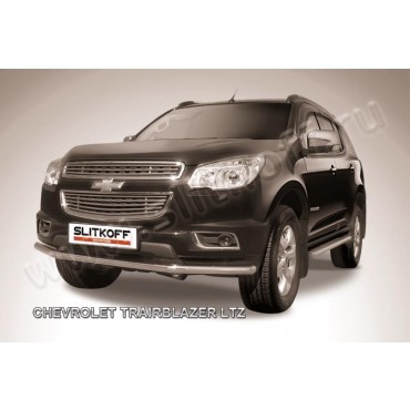 Slitkoff CHTB12-005 защита переднего бампера d57 Chevrolet Trailblazer (2012)