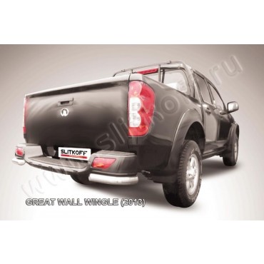 Slitkoff GWWIN-011 защита заднего бампера уголки d57 Great Wall Wingle (2013)