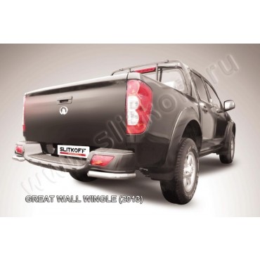 Slitkoff GWWIN-012 защита заднего бампера уголки d42 Great Wall Wingle (2013)
