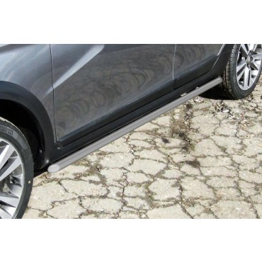 Slitkoff LadVSWCR04S защита порогов d42 труба серебристая Lada Vesta SW Cross