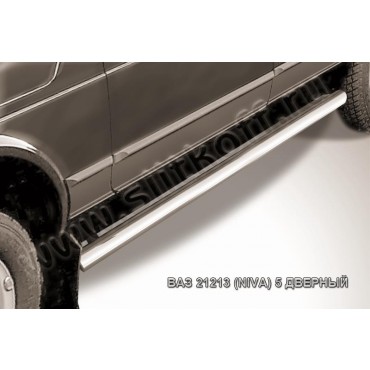 Slitkoff Nivd006 пороги d76 труба ВАЗ 21213 Нива 5-дверная
