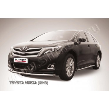 Slitkoff TVEN004 защита переднего бампера d57 Toyota Venza (2013)