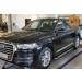 Can Otomotiv AUQ7.48.0027 (A) пороги алюминиевые (Brillant) Audi Q7 (2015-) (черн/нерж) с панорамной крышей