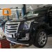 Can Otomotiv CAES.33.3348 защита переднего бампера Cadillac Escalade (2014-) (одинарная) d 76