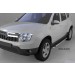 Can Otomotiv DCDU.48.0451 пороги алюминиевые (Brillant) Nissan Terrano (2014-) (черн/нерж)