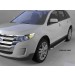 Can Otomotiv FOED.48.1861 пороги алюминиевые (Brillant) Ford Edge (2014-) (черн./нерж.)