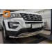 Can Otomotiv FOEX.33.9211 защита переднего бампера Ford Explorer (2015-) (двойная) d60/42