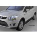 Can Otomotiv FOKU.48.0968 пороги алюминиевые (Brillant) Ford Kuga (2008-2013) (черн./нерж.)