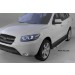 Can Otomotiv HYSA.48.1199 пороги алюминиевые (Brillant) Hyundai Santa Fe (2006-2010-2012) кроме Тагаз (черн/нерж)