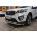 Can Otomotiv KISO.33.1382 защита переднего бампера KIA Sorento Prime (2015-) (двойная) d 60/42